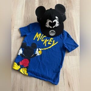 Old Navy Blue Mickey Mouse Kids T-Shirt